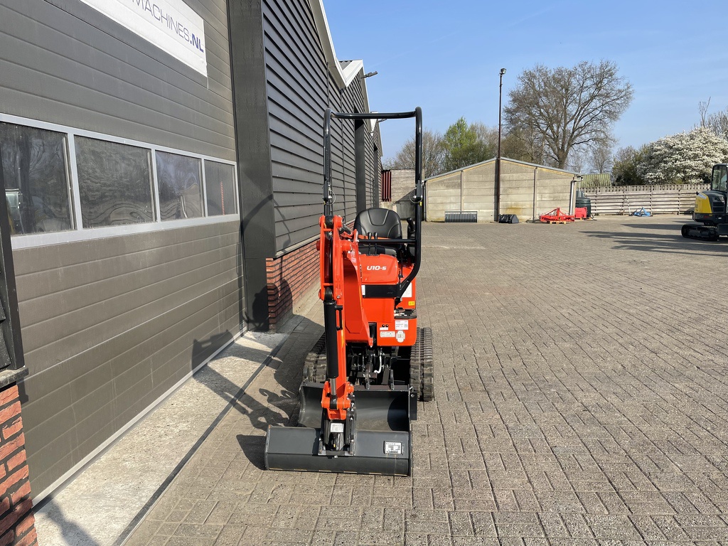 TE HUUR Kubota u10-5 minigraver 1000 kg (per dag vanaf €57)