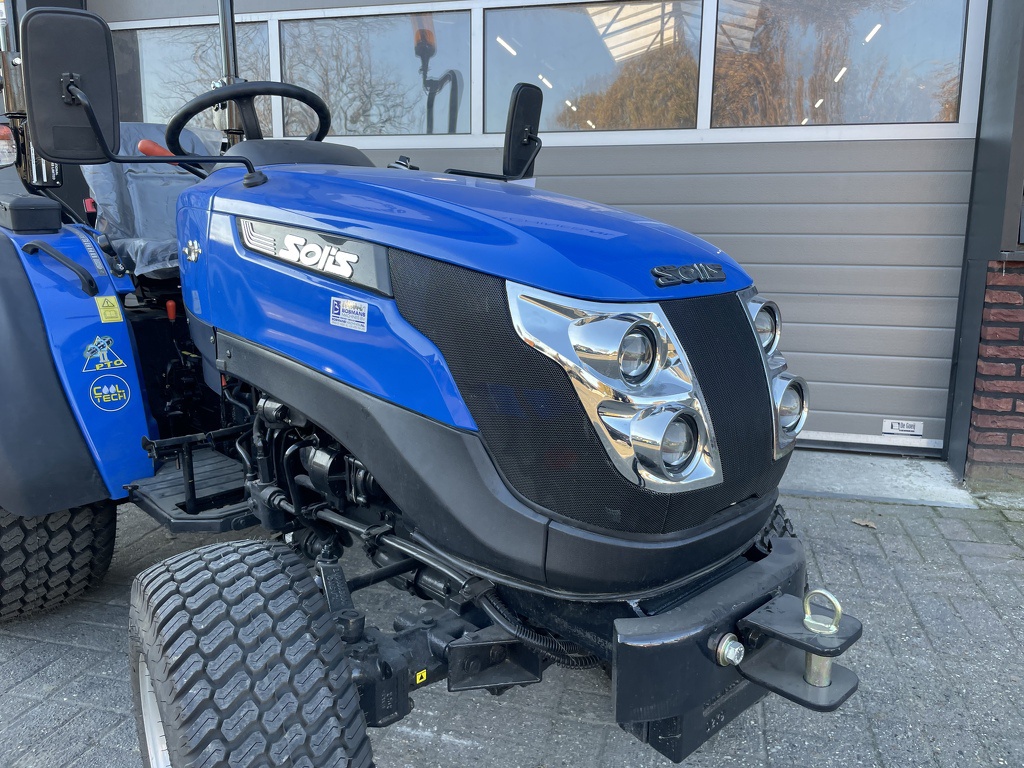 Solis 20 minitractor NIEUW (18.5 PK mitsubishi) incl gazonbanden
