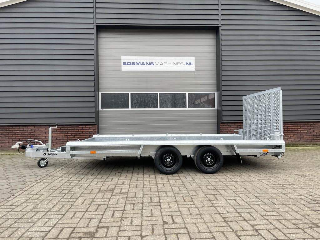 Vlemmix machinetransporter 3500 kg 400 x 180 NIEUW 2 asser
