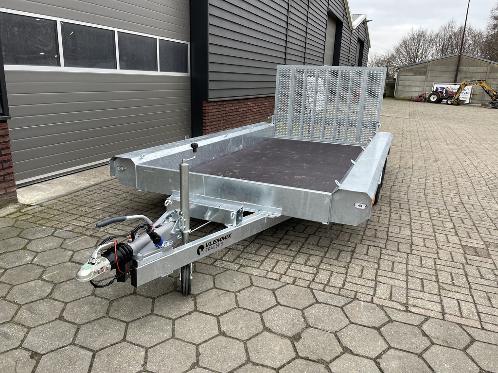 Vlemmix machinetransporter 3500 kg 400 x 180 NIEUW 2 asser