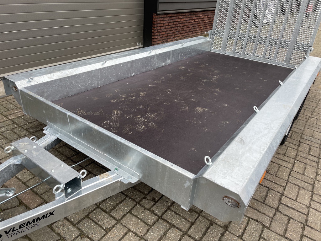 Vlemmix machinetransporter 3500 kg 400 x 180 NIEUW 2 asser