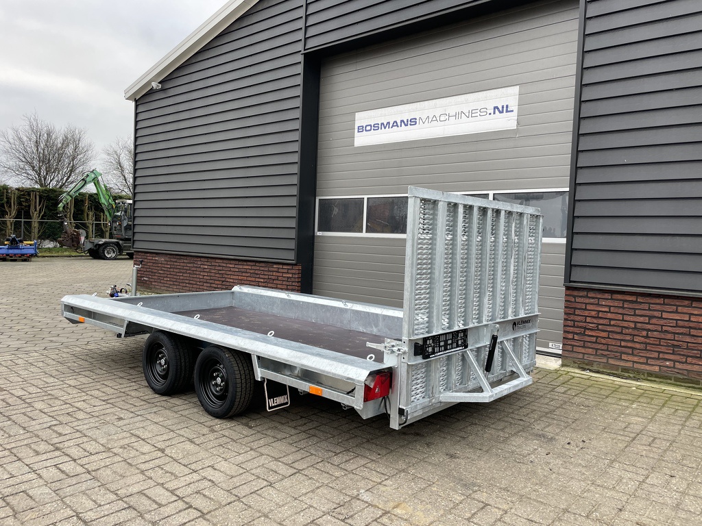 Vlemmix machinetransporter 3500 kg 400 x 180 NIEUW 2 asser