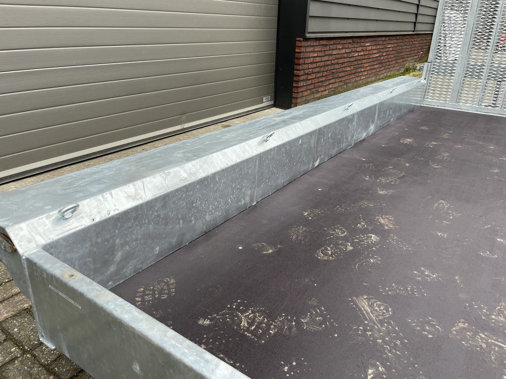 Vlemmix machinetransporter 3500 kg 400 x 180 NIEUW 2 asser