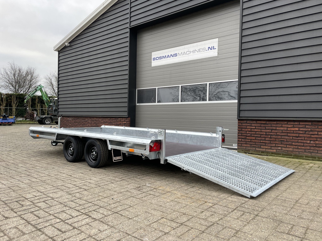 Vlemmix machinetransporter 3500 kg 400 x 180 NIEUW 2 asser