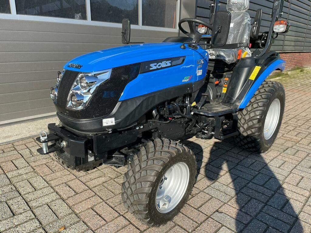 Solis 26 HST minitractor NIEUW multi-use banden - 5 jaar garantie