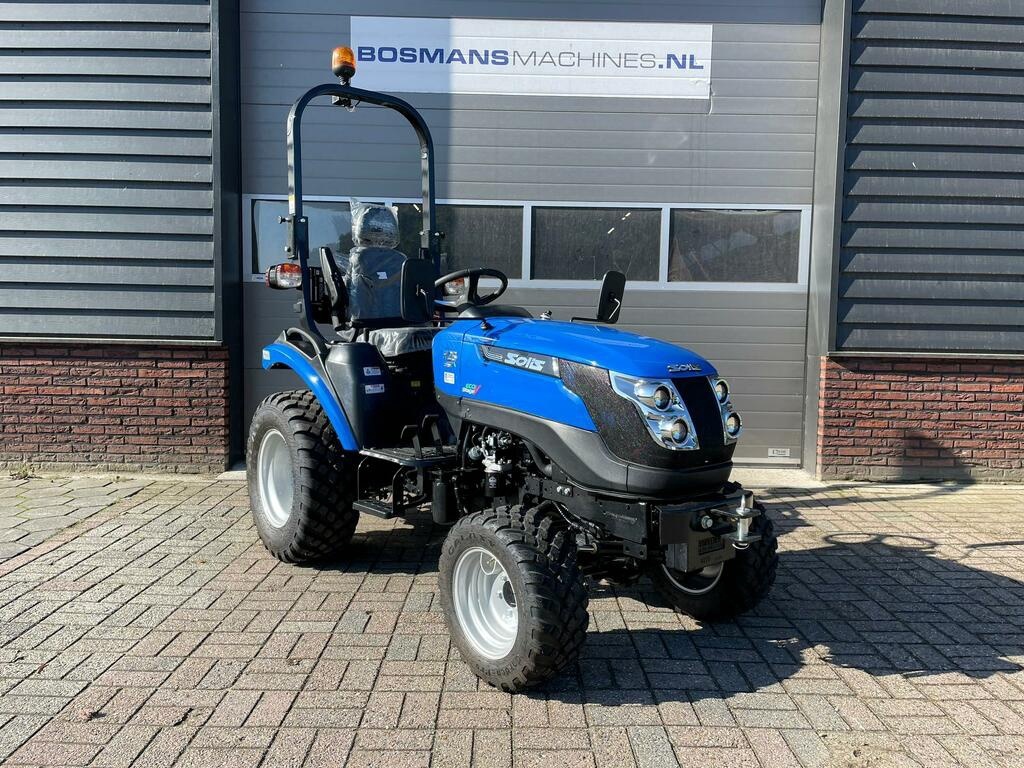 Solis 26 HST minitractor NIEUW multi-use banden - 5 jaar garantie