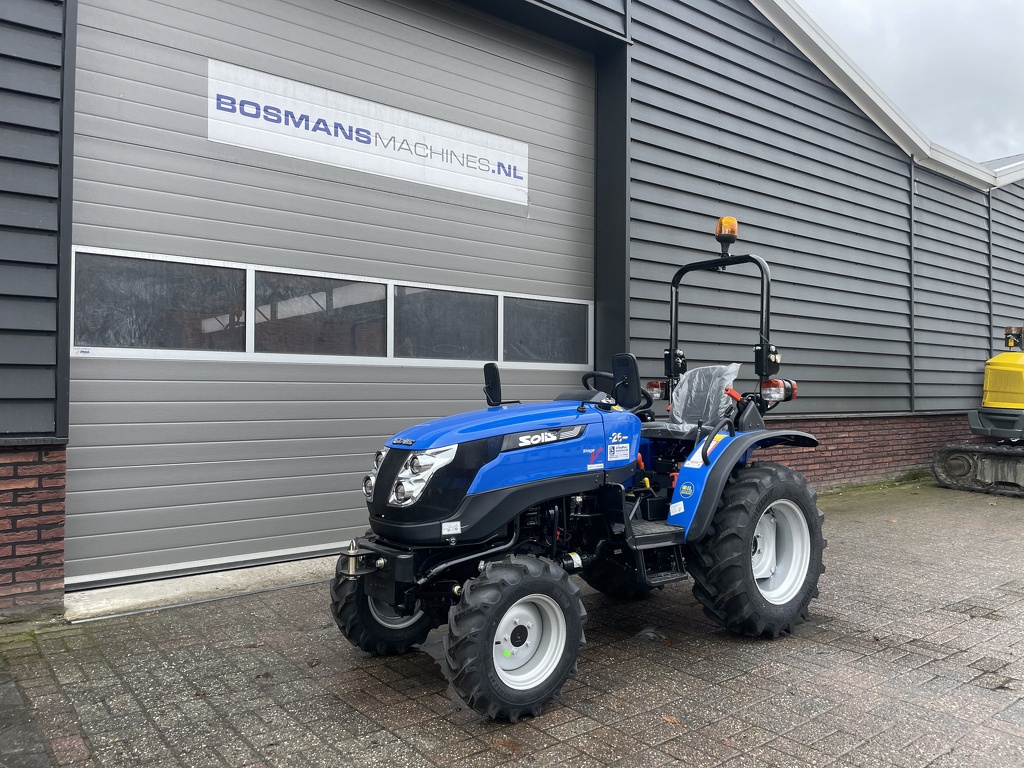 Solis 26 minitractor NIEUW brede landbouwbanden