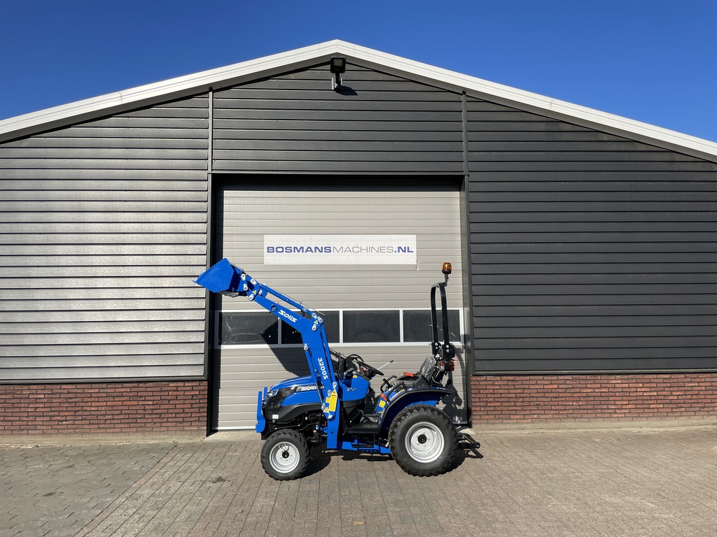 Solis 26 minitractor NIEUW + frontlader