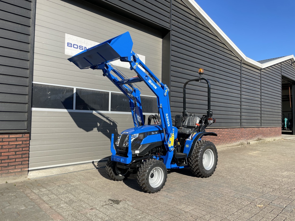 Solis 26 minitractor NIEUW + frontlader