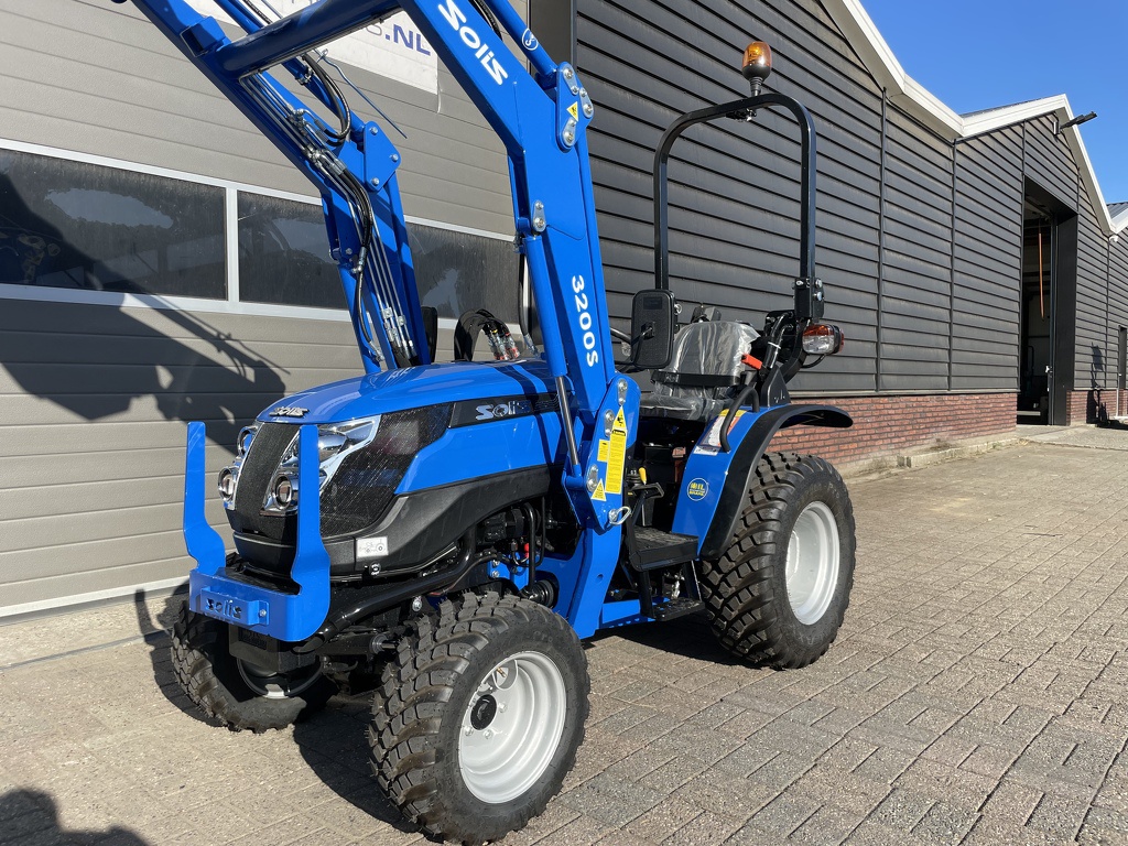 Solis 26 minitractor NIEUW + frontlader