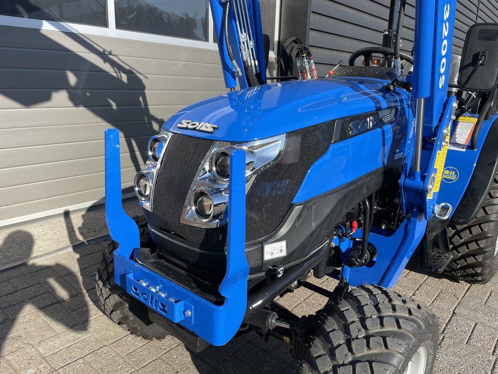 Solis 26 minitractor NIEUW + frontlader