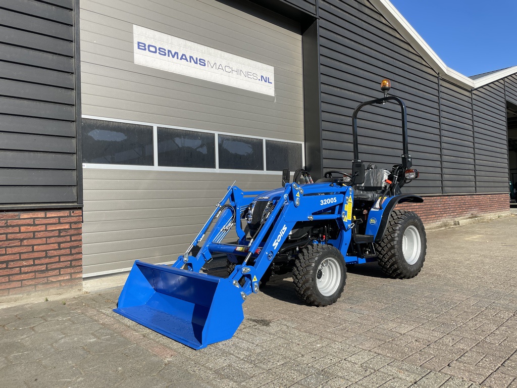 Solis 26 minitractor NIEUW + frontlader