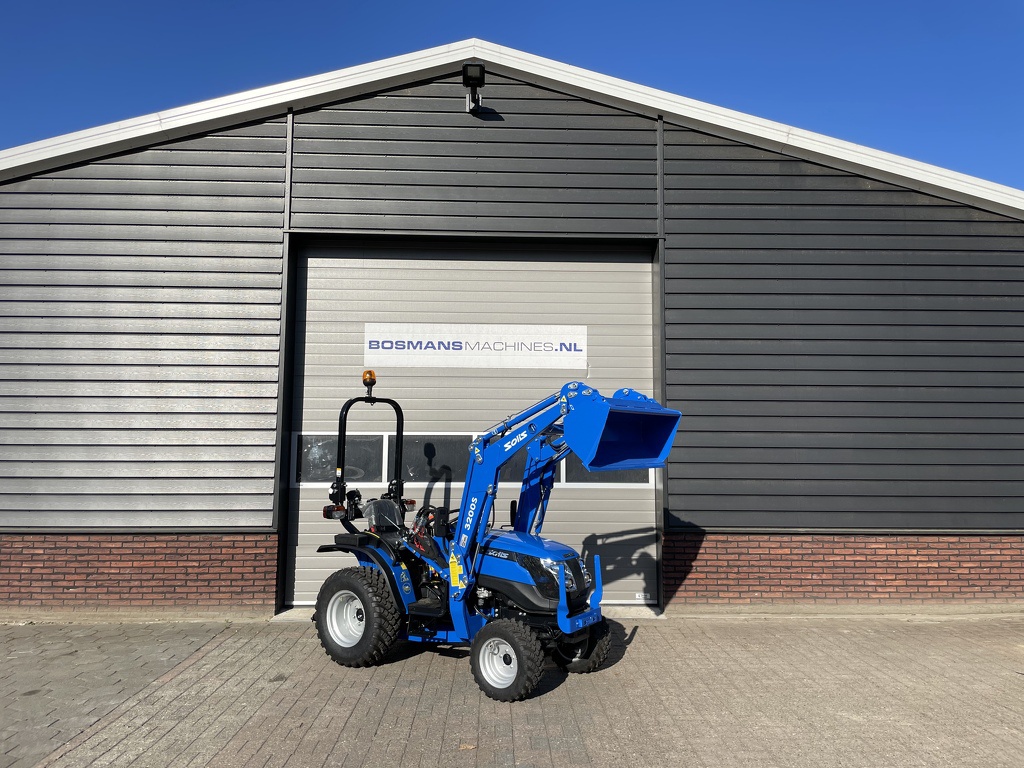 Solis 26 minitractor NIEUW + frontlader