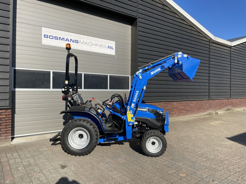 Solis 26 minitractor NIEUW + frontlader