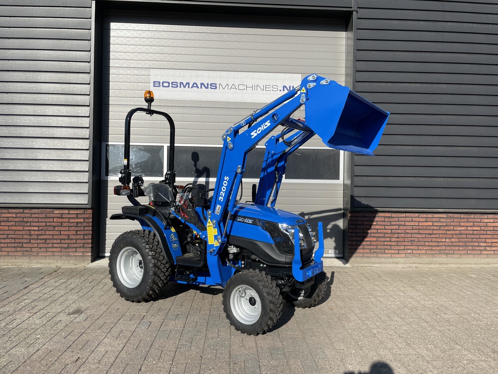 Solis 26 minitractor NIEUW + frontlader