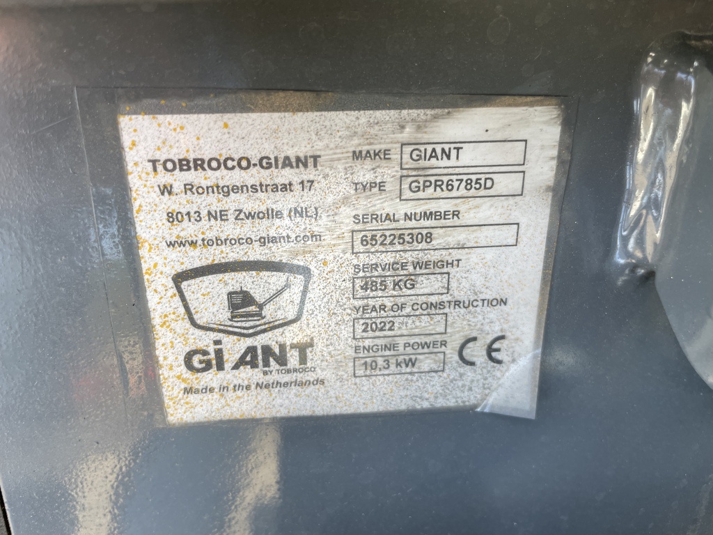 Giant GPR6785D trilplaat DEMO diesel
