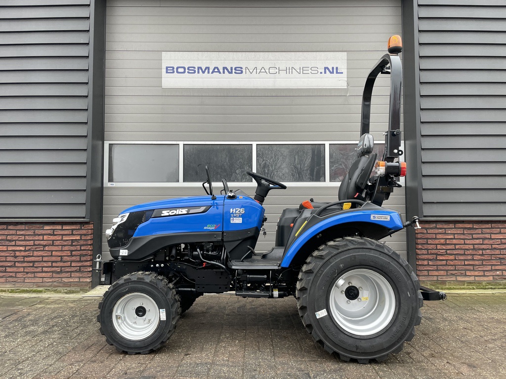 Solis 26 HST minitractor NIEUW 5 jaar GARANTIE