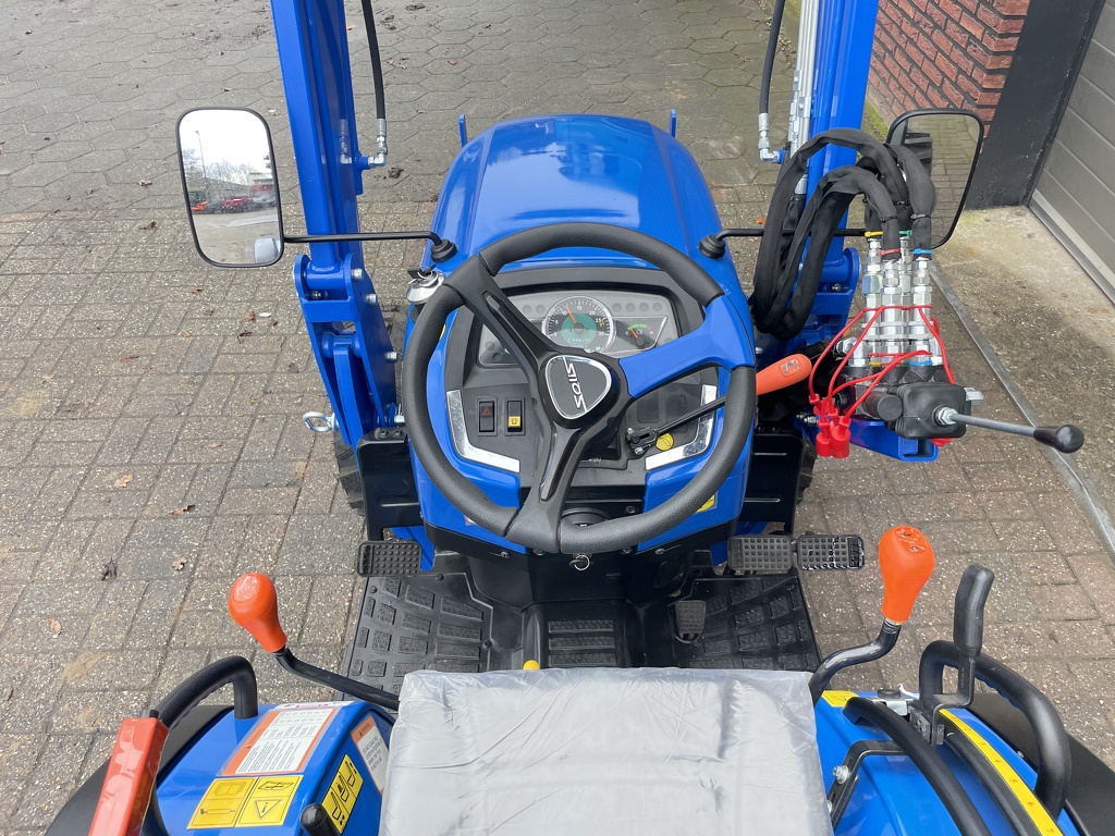 Solis S26 + minitractor met frontlader NIEUW 5 jaar GARANTIE
