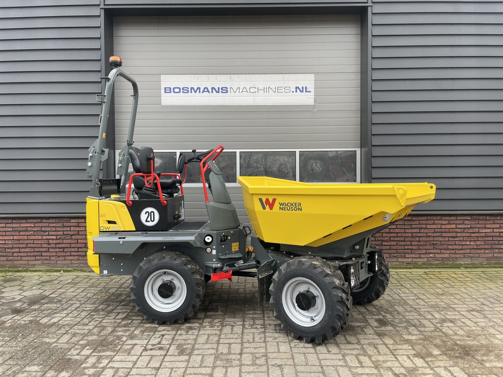 Wacker Neuson DW20 wieldumper NIEUW
