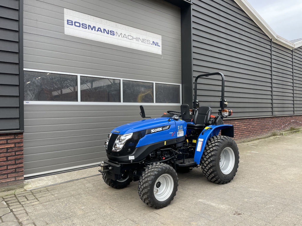 Solis 16 minitractor NIEUW 5 jaar GARANTIE (optie garden pro banden)