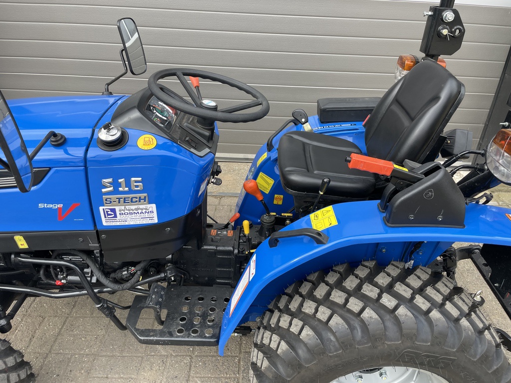 Solis 16 minitractor NIEUW 5 jaar GARANTIE (optie garden pro banden)