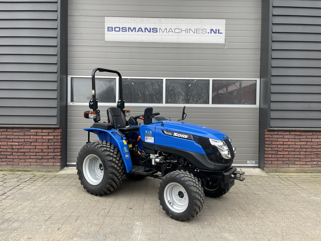 Solis 16 minitractor NIEUW 5 jaar GARANTIE (optie garden pro banden)