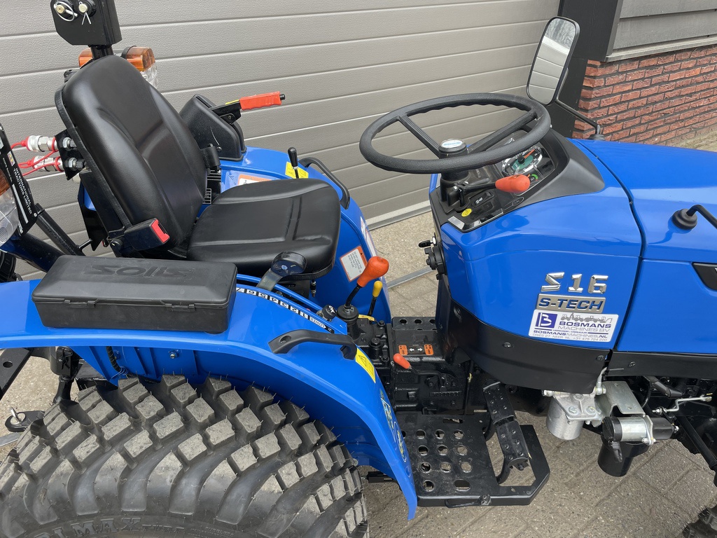 Solis 16 minitractor NIEUW 5 jaar GARANTIE (optie garden pro banden)