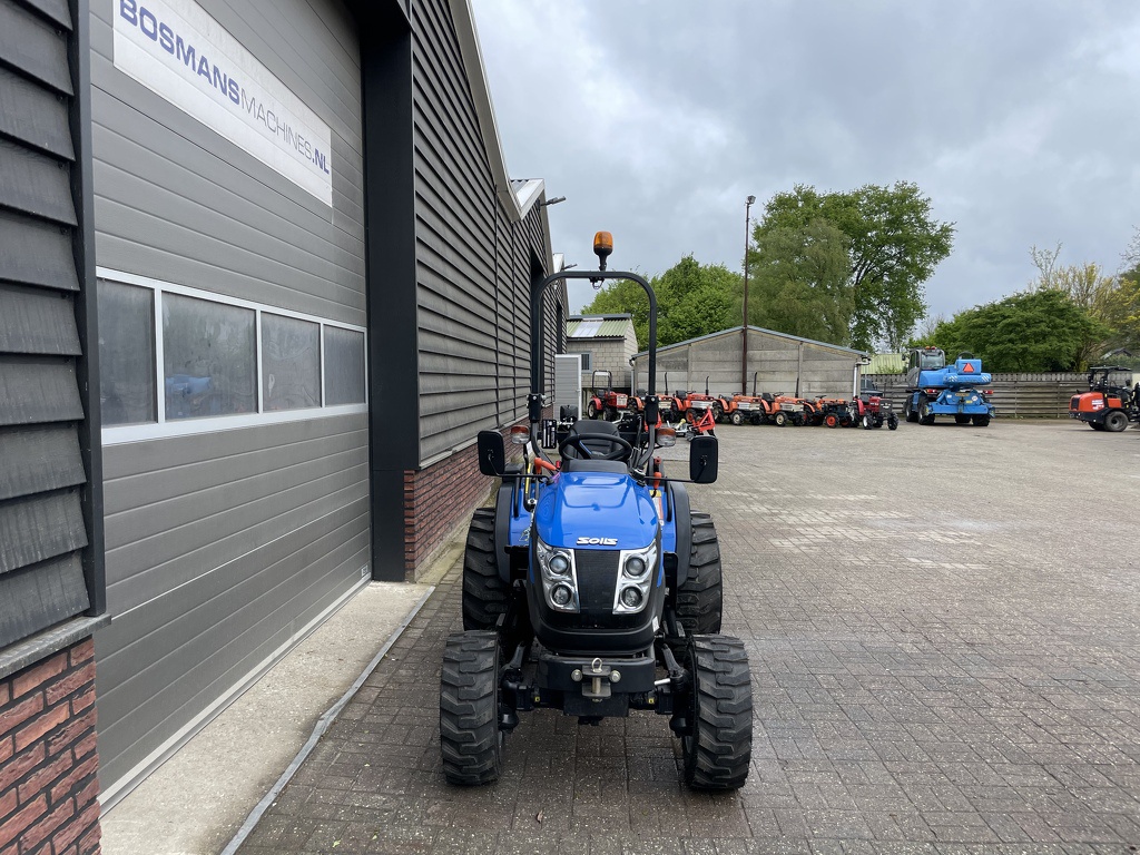 Solis 26 + minitractor NIEUW industriebanden 5 jaar GARANTIE
