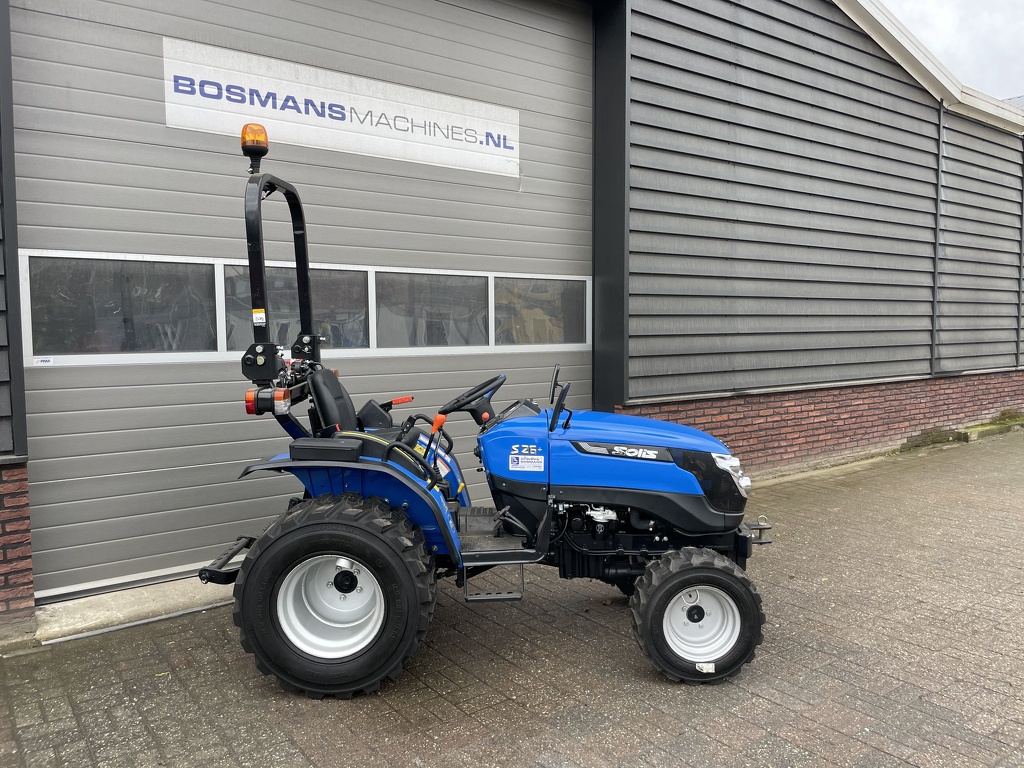Solis 26 + minitractor NIEUW industriebanden 5 jaar GARANTIE