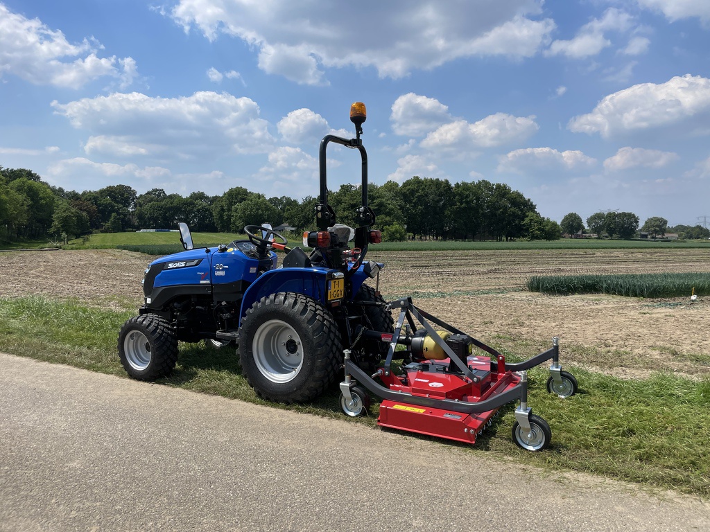 Garmech mulch cirkelmaaier NIEUW voor minitractor (solis farmtrac kubota iseki)