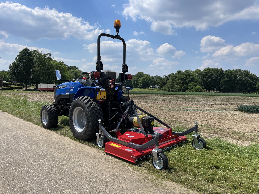 Garmech mulch cirkelmaaier NIEUW voor minitractor (solis farmtrac kubota iseki)