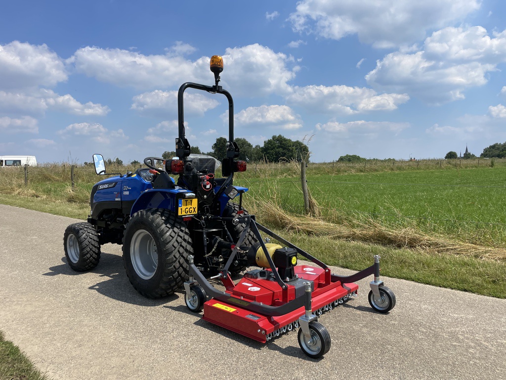 Garmech mulch cirkelmaaier NIEUW voor minitractor (solis farmtrac kubota iseki)