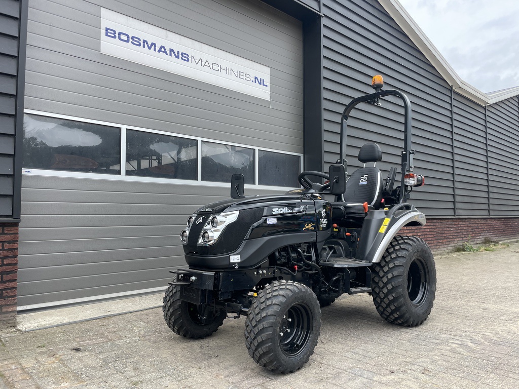 Solis 26 HST minitractor BLACK edition - garden pro NIEUW