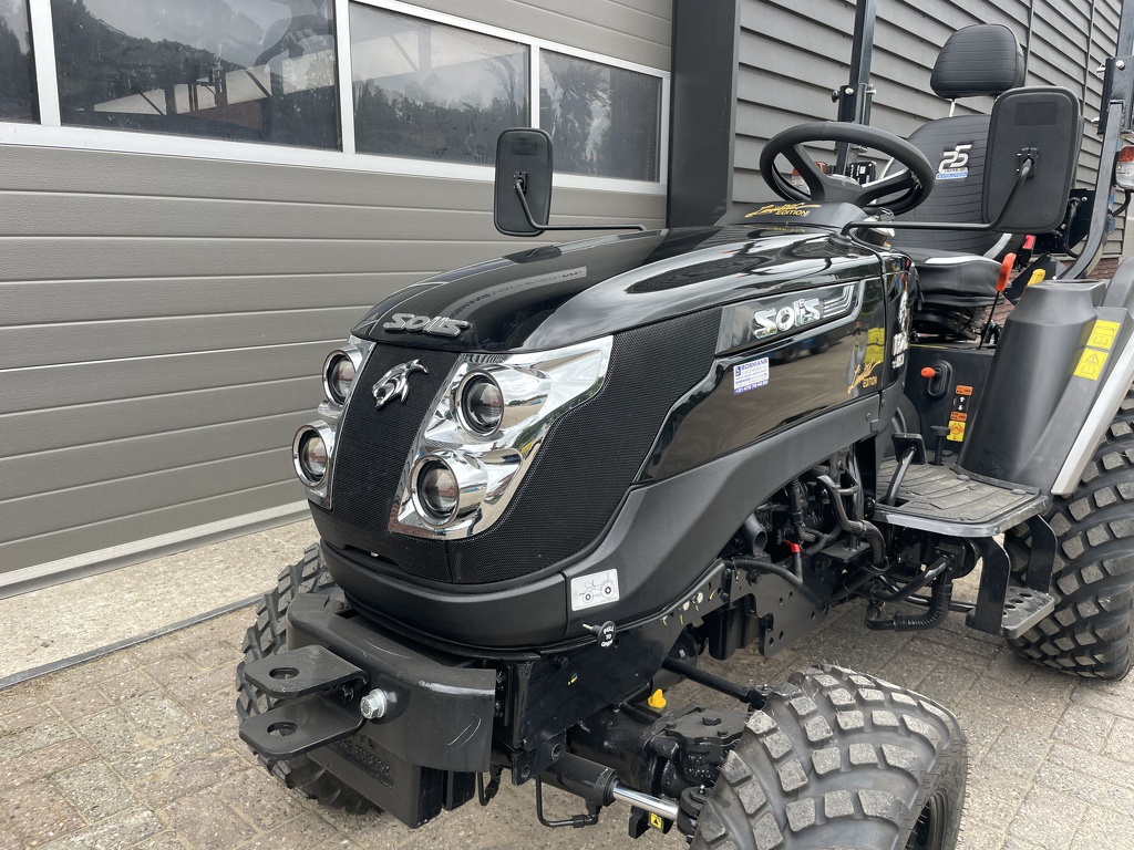 Solis 26 HST minitractor BLACK edition - garden pro NIEUW