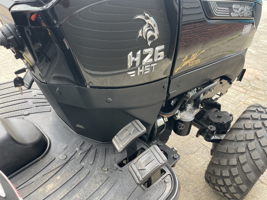 Solis 26 HST minitractor BLACK edition - garden pro NIEUW