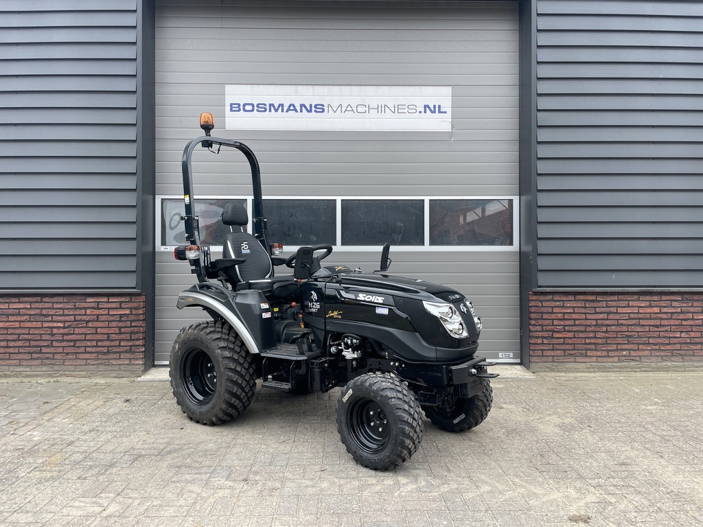 Solis 26 HST minitractor BLACK edition - garden pro NIEUW