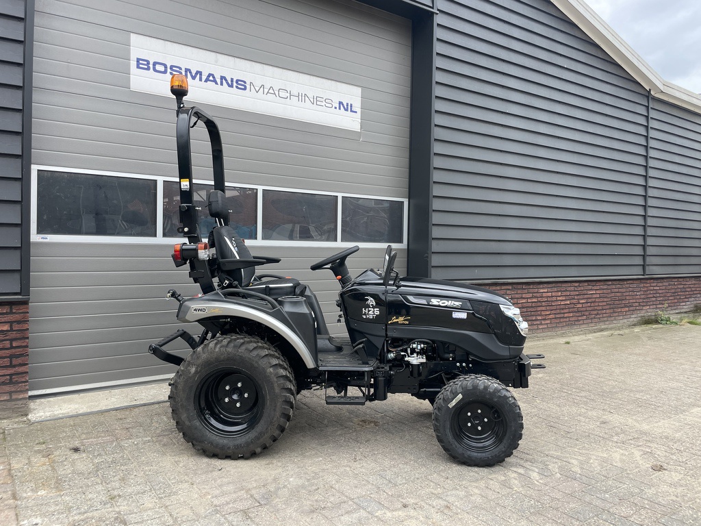 Solis 26 HST minitractor BLACK edition - garden pro NIEUW