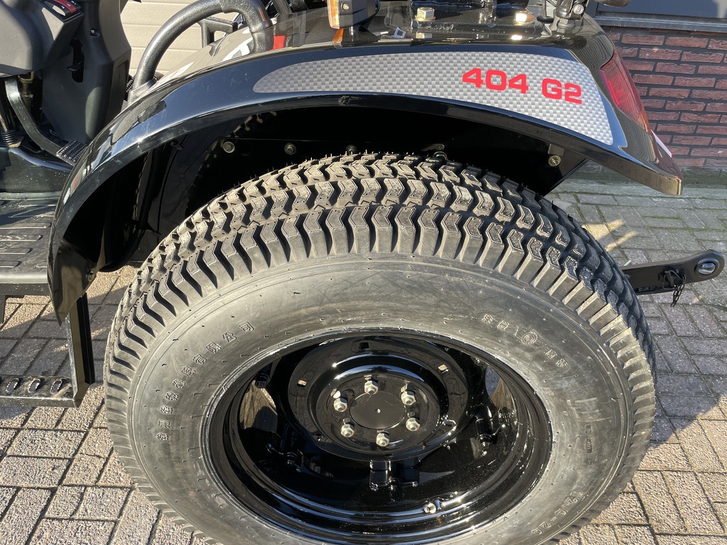 Knegt 404 BLACK edition 4WD 40 PK compact tractor NIEUW