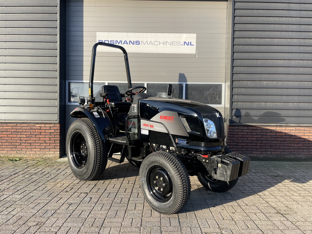Knegt 404 BLACK edition 4WD 40 PK compact tractor NIEUW