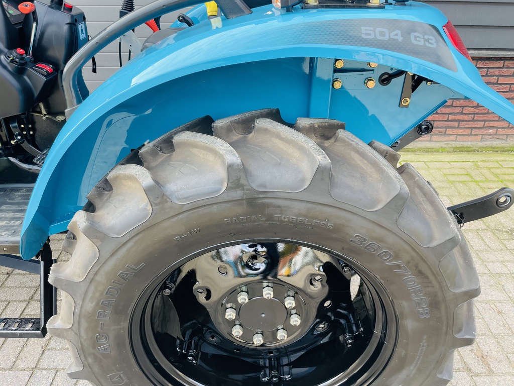 Knegt 504 50 PK compact tractor NIEUW optie frontlader