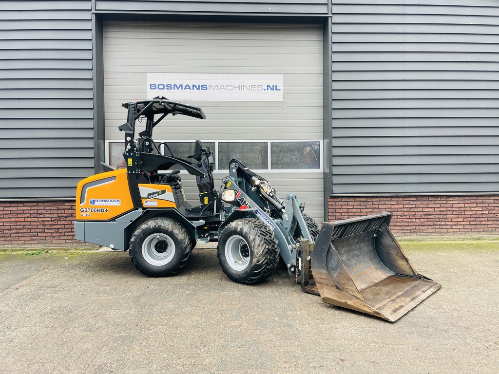 Giant G2700 HD X-TRA + minishovel / kniklader BJ 2024 260 uur