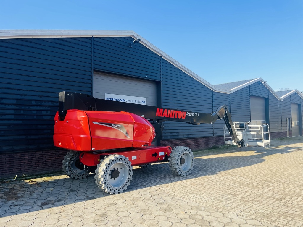 TE HUUR Manitou 280 TJ 28 M hoogwerker met uitschuif jib