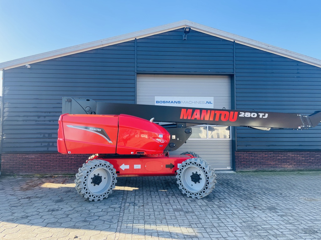 TE HUUR Manitou 280 TJ 28 M hoogwerker met uitschuif jib