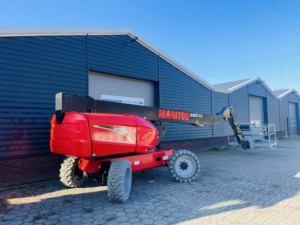 TE HUUR Manitou 280 TJ 28 M hoogwerker met uitschuif jib