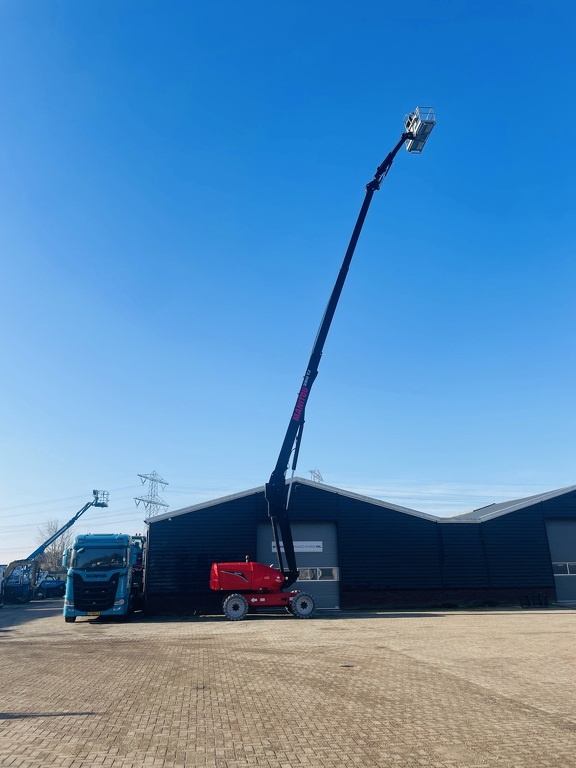 TE HUUR Manitou 280 TJ 28 M hoogwerker met uitschuif jib