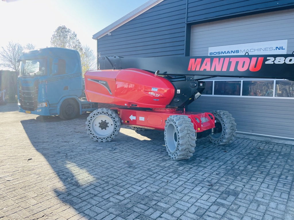 TE HUUR Manitou 280 TJ 28 M hoogwerker met uitschuif jib
