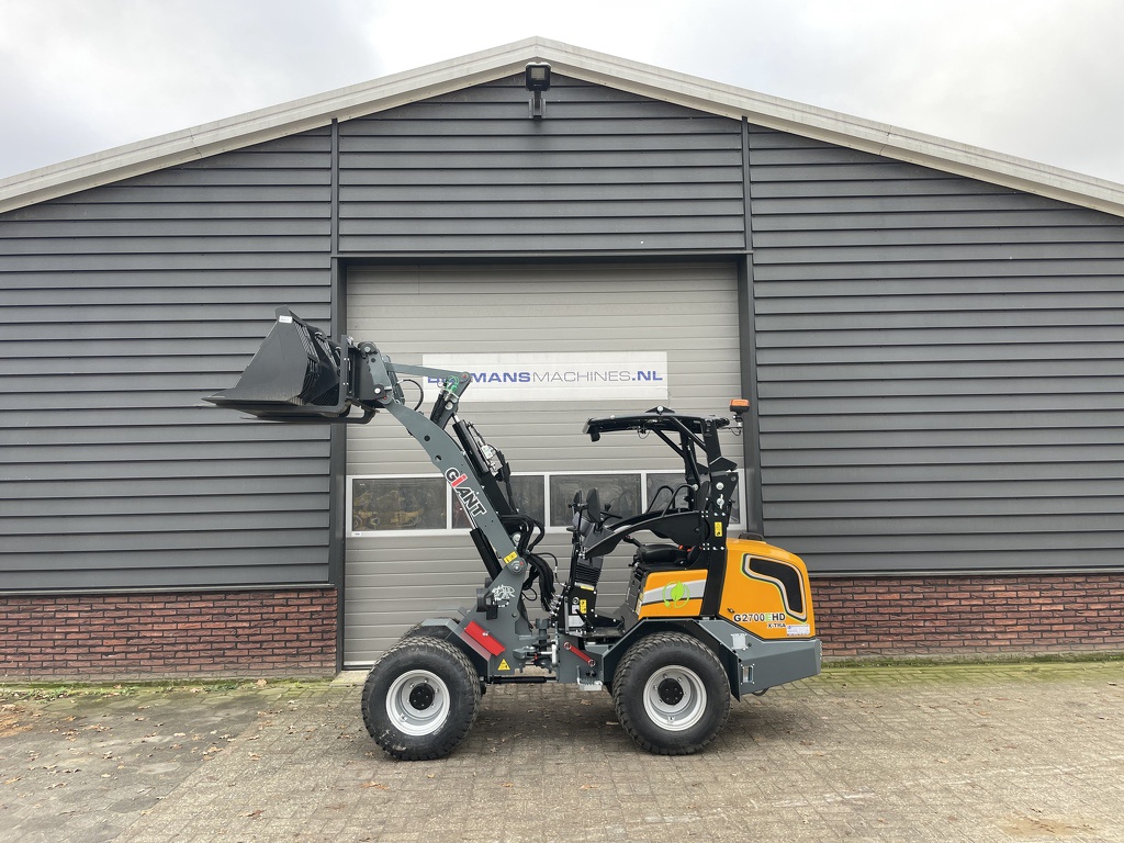 GIANT G2700E X-TRA HD minishovel / kniklader NIEUW electrisch