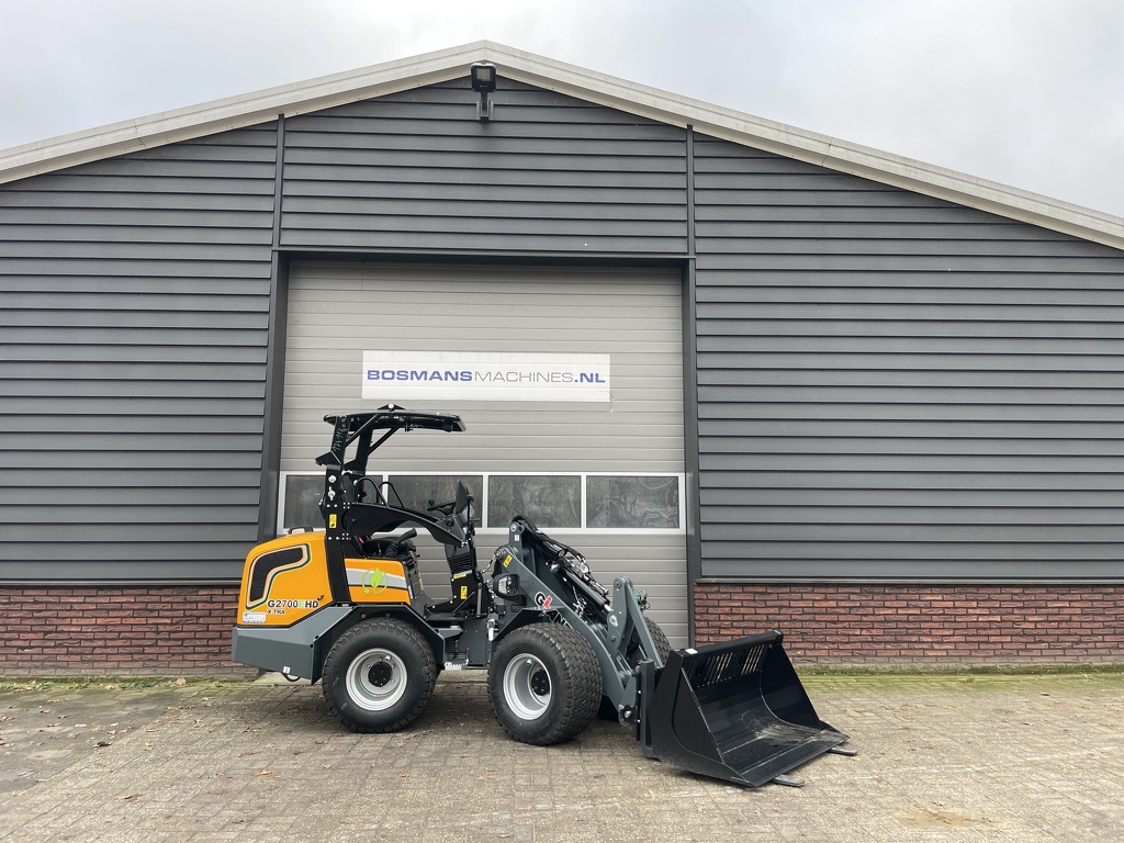 GIANT G2700E X-TRA HD minishovel / kniklader NIEUW electrisch