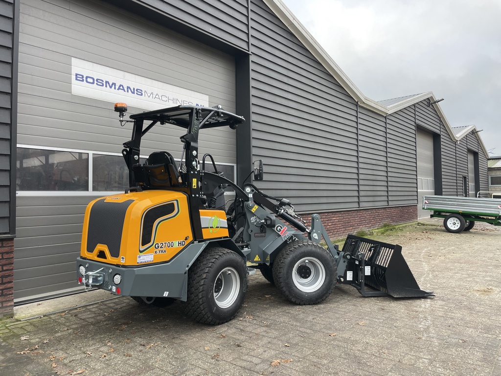 GIANT G2700E X-TRA HD minishovel / kniklader NIEUW electrisch