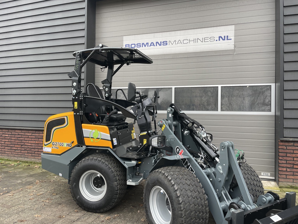 GIANT G2700E X-TRA HD minishovel / kniklader NIEUW electrisch